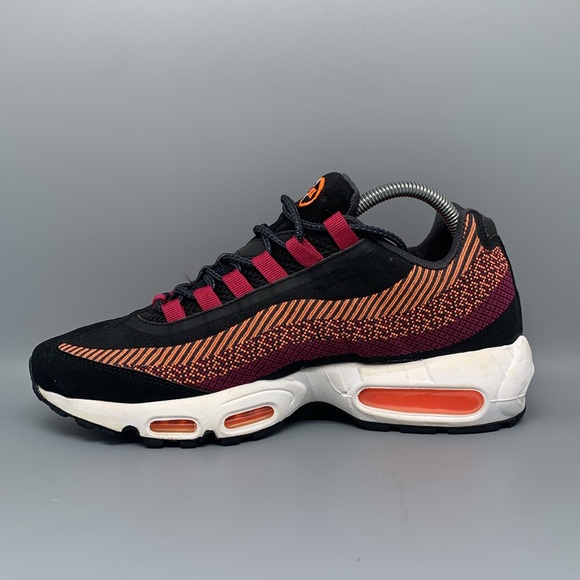 Nike Air Max 95 JCRD Total Orange Running Shoes Men's Sz 8.5 Women's Sz 10 - Picture 6 of 10